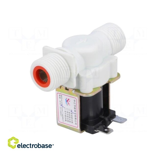 Motor: DC | solenoid | 12VDC | 420mA | Additional functions: valve image 1