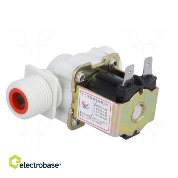 Motor: DC | solenoid | 12VDC | 420mA | Additional functions: valve image 2