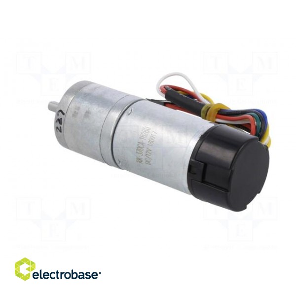 Motor: DC | with encoder,with gearbox | Medium Power | 12VDC | 2.1A image 4