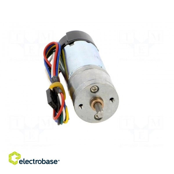 Motor: DC | with encoder,with gearbox | LP | 6VDC | 2.4A | 170rpm | 34: 1 image 9