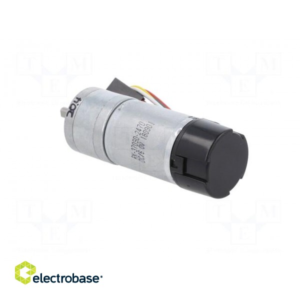 Motor: DC | with encoder,with gearbox | HP | 6VDC | 6.5A | 460rpm image 4