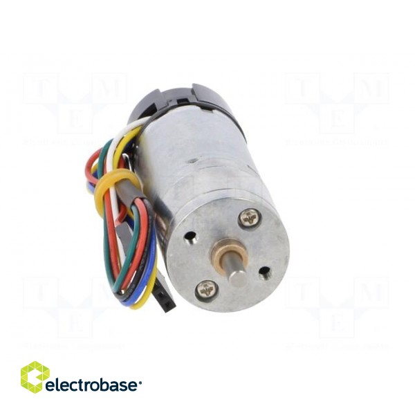 Motor: DC | with encoder,with gearbox | HP | 6VDC | 6.5A | 200rpm | 101g image 9