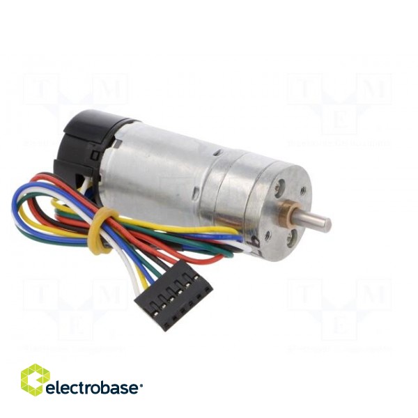 Motor: DC | with encoder,with gearbox | HP | 12VDC | 5.6A | 1030rpm image 8
