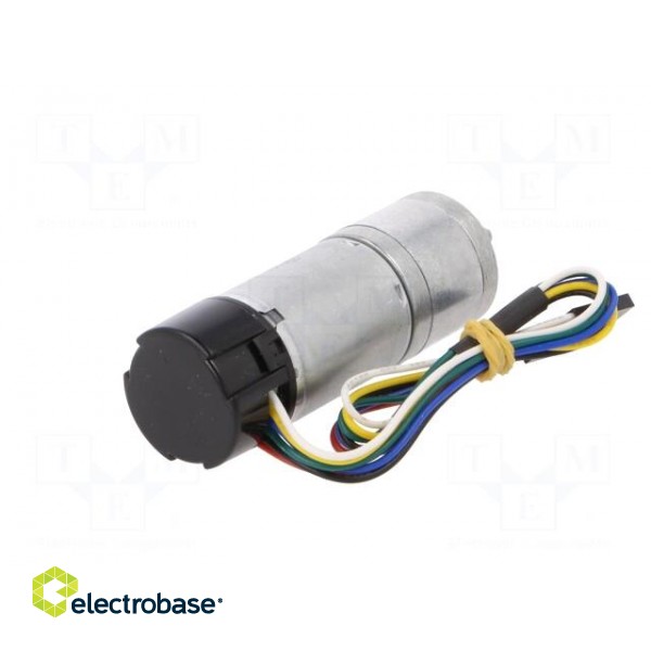 Motor: DC | with encoder,with gearbox | HP | 12VDC | 5.6A | 130rpm image 6