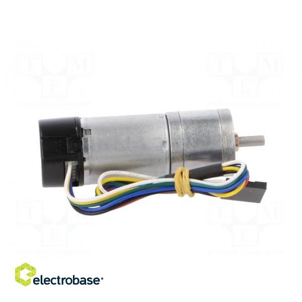 Motor: DC | with encoder,with gearbox | HP | 12VDC | 5.6A | 130rpm image 7