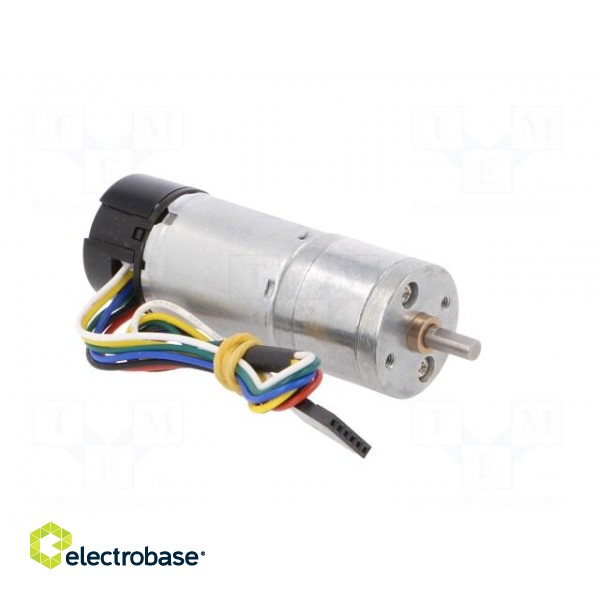 Motor: DC | with encoder,with gearbox | HP | 12VDC | 5.6A | 130rpm image 8