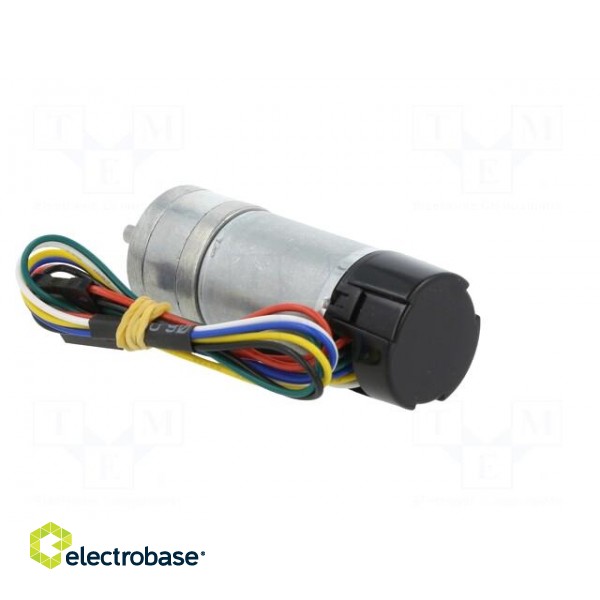 Motor: DC | with encoder,with gearbox | HP | 6VDC | 6.5A | 2150rpm image 4