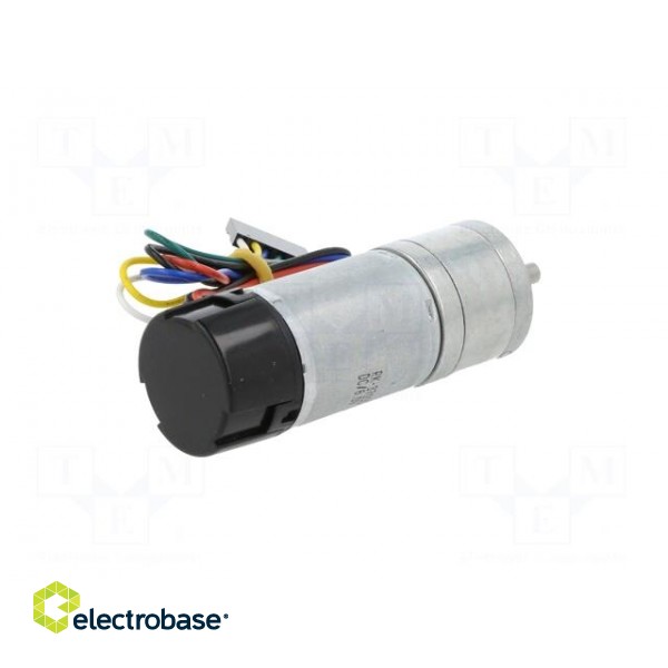 Motor: DC | with encoder,with gearbox | HP | 6VDC | 6.5A | 280rpm | 34: 1 image 6