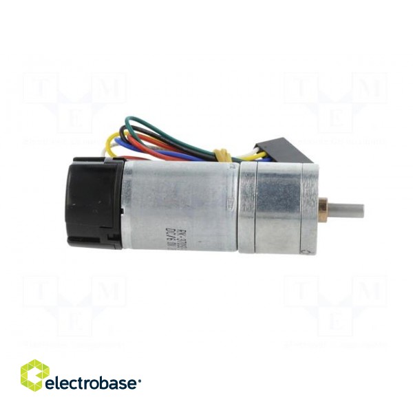 Motor: DC | with encoder,with gearbox | HP | 6VDC | 6.5A | 280rpm | 34: 1 image 7
