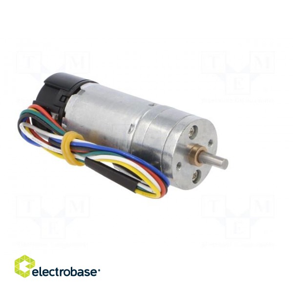Motor: DC | with encoder,with gearbox | HP | 6VDC | 6.5A | 990rpm | 95g image 8