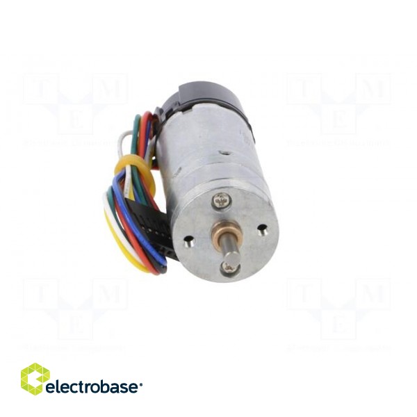 Motor: DC | with encoder,with gearbox | HP | 6VDC | 6.5A | 990rpm | 95g image 9