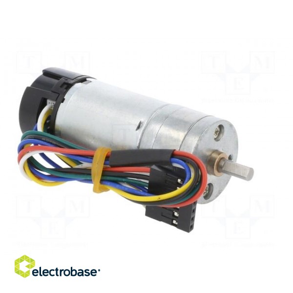 Motor: DC | with encoder,with gearbox | Medium Power | 12VDC | 2.1A фото 8