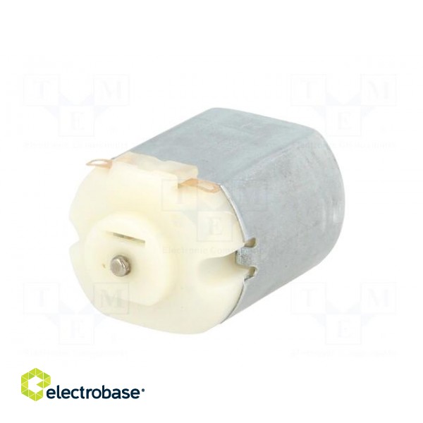 Motor: DC | without gearbox | 3VDC | 800mA | Shaft: smooth | 11500rpm image 6