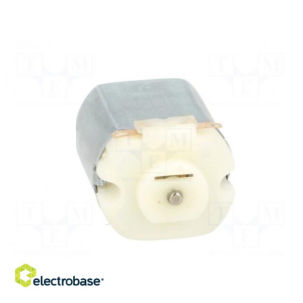 Motor: DC | without gearbox | 3VDC | 800mA | Shaft: smooth | 11500rpm image 5
