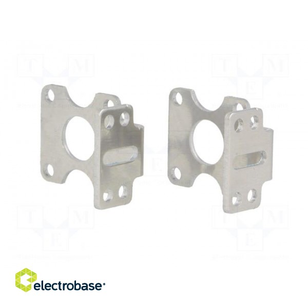 Bracket | silver | for micromotors with gear 120: 1, 200: 1, 228: 1 image 4