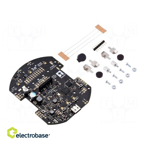 3pi+ | Spare part: base plate | 2.7÷8.5VDC | 3.3V | 1.8A | uP: RP2040 фото 1