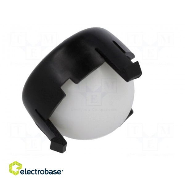 Ball casters | black | Kit: ball,housing | push-in | Tip mat: plastic image 4
