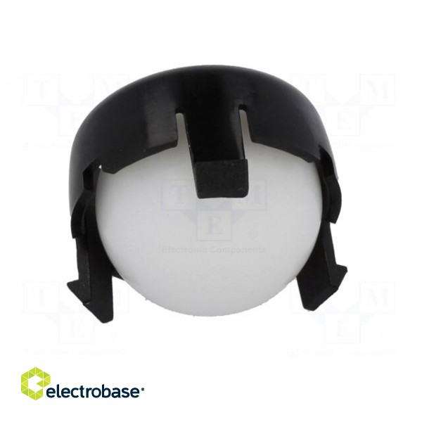 Ball casters | black | Kit: ball,housing | push-in | Tip mat: plastic image 5