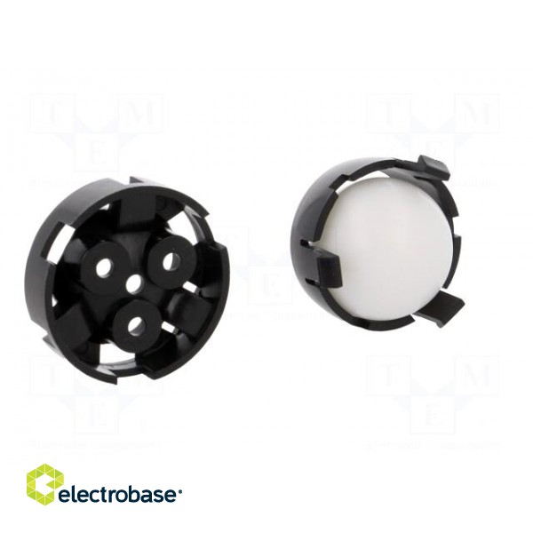 Ball casters | Kit: ball,housing | screw | Ø: 34mm | Tip mat: plastic paveikslėlis 6