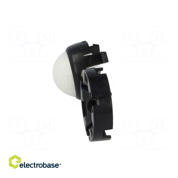 Ball casters | Kit: ball,housing | screw | Ø: 34mm | Tip mat: plastic image 3