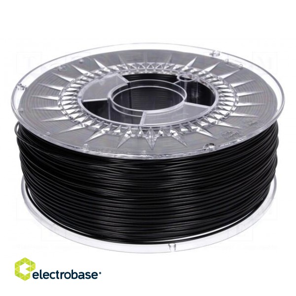 Filament: ABS+ | 1.75mm | black | Printing temp: 230÷240°C | 1kg
