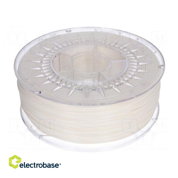 Filament: ABS+ | Ø: 1.75mm | white | 230÷240°C | 1kg