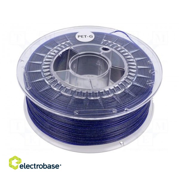 Filament: PET-G | Ø: 1.75mm | blue | 220÷250°C | 1kg