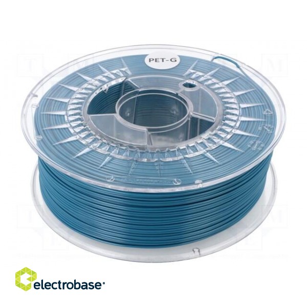 Filament: PET-G | Ø: 1.75mm | teal | 220÷250°C | 1kg