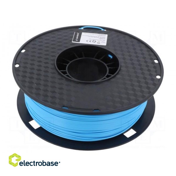 Filament: PLA | 1.75mm | sky blue | 190÷220°C | 1kg