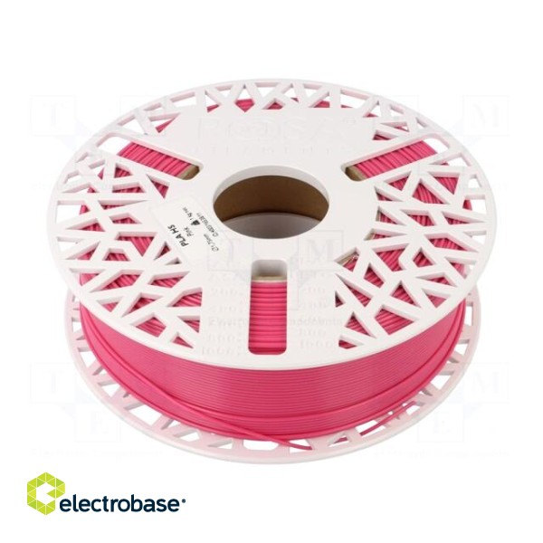 Filament: PLA High Speed | 1.75mm | pink | 180÷240°C | 1kg