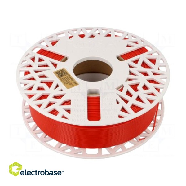 Filament: PLA High Speed | 1.75mm | red | 180÷240°C | 1kg