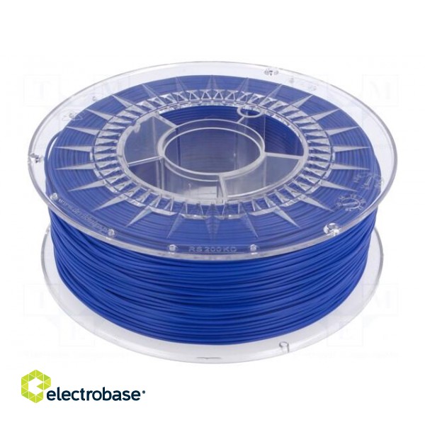 Filament: PLA | 1.75mm | blue | 200÷235°C | 1kg | ±0,05mm