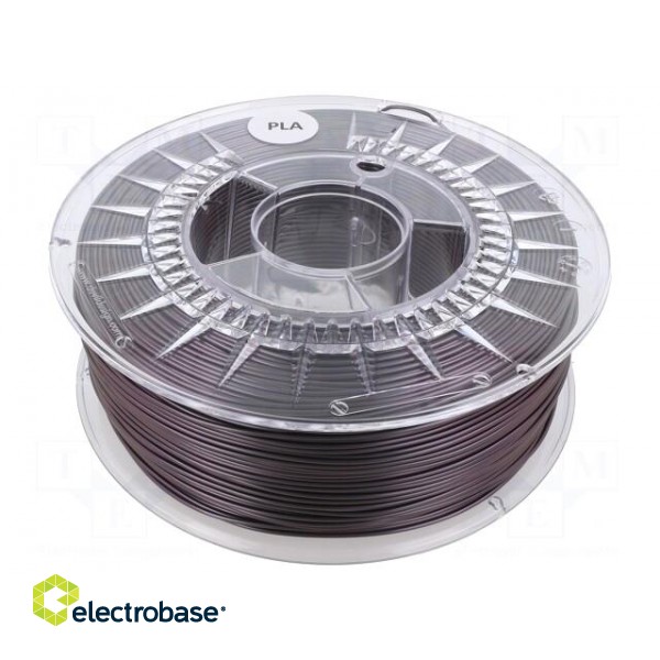 Filament: PLA | Ø: 1.75mm | full metallic | 200÷235°C | 1kg