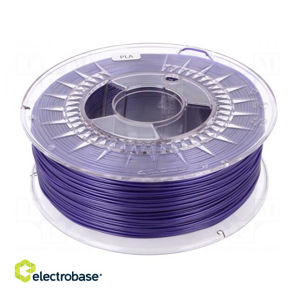 Filament: PLA | 1.75mm | violet | 200÷235°C | 1kg | ±0,05mm