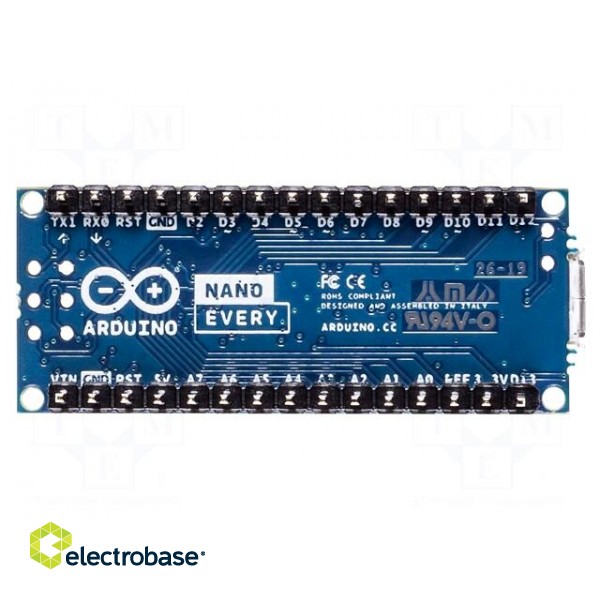 Arduino | 20MHz | 3.3÷5VDC | Flash: 48kB | SRAM: 6kB | ATSAMD11D14A image 3