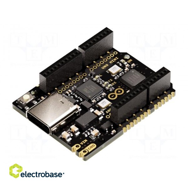 Arduino | pin strips,ICSP,USB C socket | 5VDC image 1