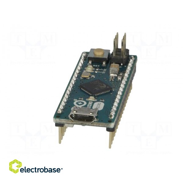 Arduino | ATMEGA32U4 | ICSP,USB B micro,pin strips image 9