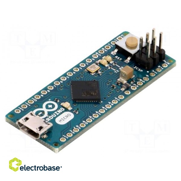 Arduino | ATMEGA32U4 | ICSP,USB B micro image 1