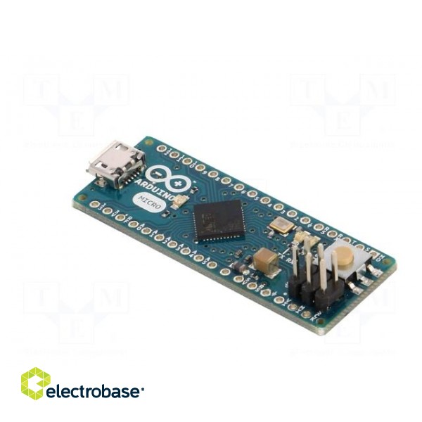 Arduino | ATMEGA32U4 | ICSP,USB B micro image 4