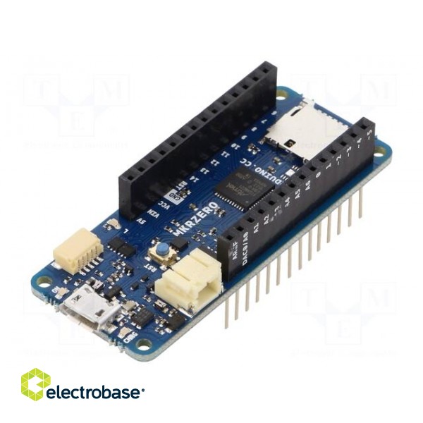Arduino | Series: SAM D21 | 5VDC | Flash: 256kB | SRAM: 32kB | 67.64x25mm image 1