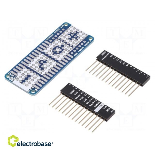 Expansion board | prototype board | pin header | 61.5x25mm
