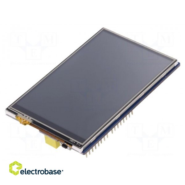 Display | SPI | Arduino | 3.3/5VDC | Resolution: 480x320 | 3.5" image 1