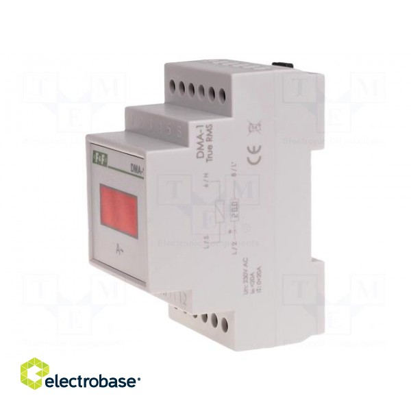 Ammeter | digital,mounting | 0÷20A | True RMS | Network: single-phase фото 2
