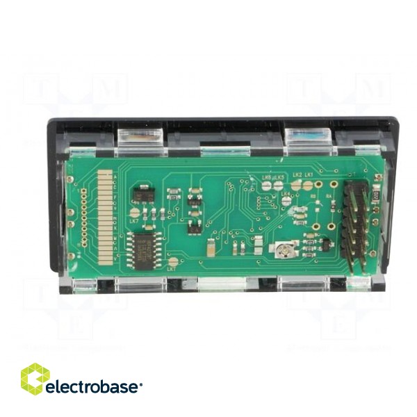 Voltmeter | digital,mounting | -200÷200mV | on panel | LCD | 3,5 digit image 5