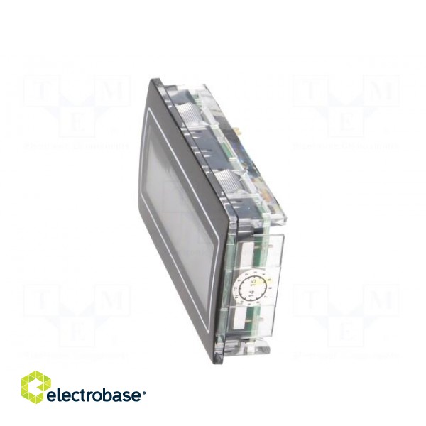 Voltmeter | digital,mounting | -200÷200mV | on panel | LCD | 3,5 digit image 3