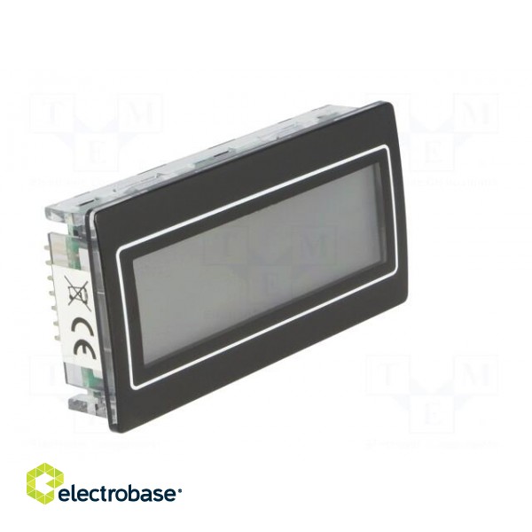 Voltmeter | digital,mounting | -200÷200mV | on panel | LCD | 3,5 digit image 8