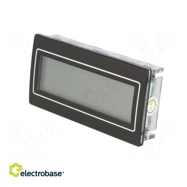 Voltmeter | digital,mounting | -200÷200mV | on panel | LCD | 3,5 digit image 2