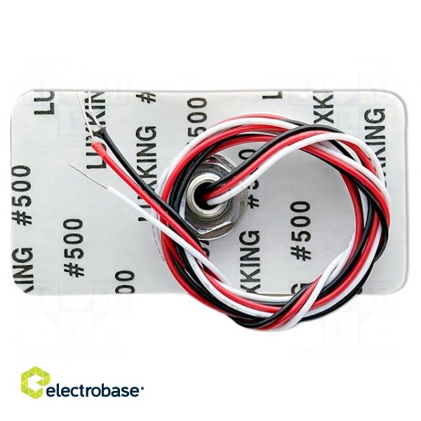 Voltmeter | digital,mounting | 0÷1V | on panel | M5 screw | LCD image 2