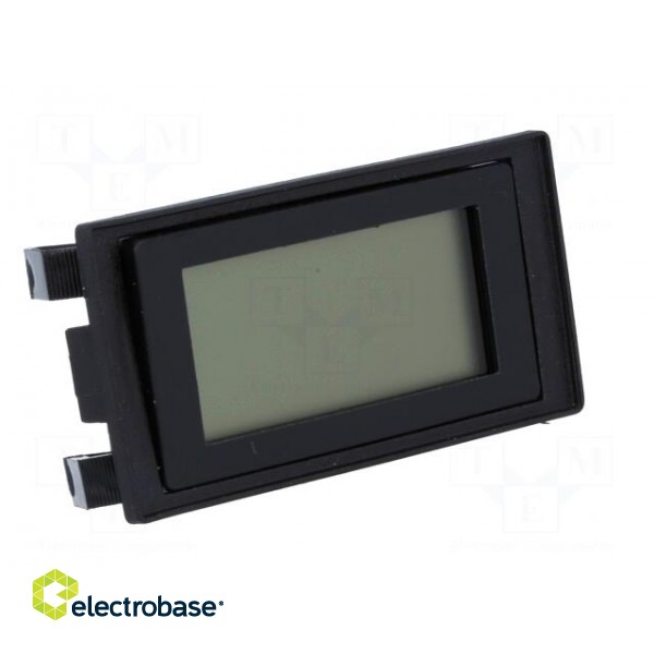 Voltmeter | digital,mounting | 0÷200mV | on panel | snap fastener image 8