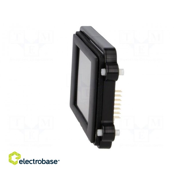 Meter | on panel | digital | VDC: 0÷40V | 74x46mm | Interface: USB image 3